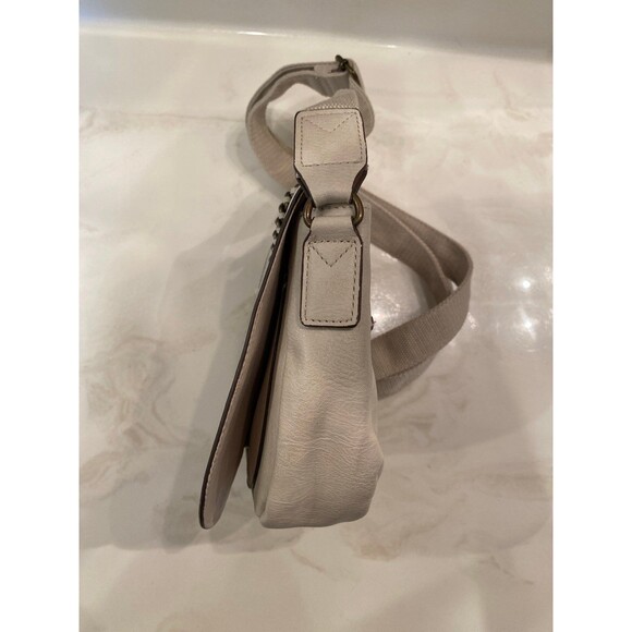 Time And Tru Emery Bag Crossbody Purse  Beige Chain Accent Multiple Pockets - Picture 6 of 12